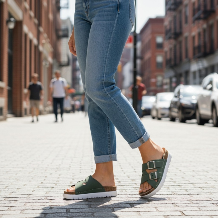 Papuci Doss 618 verde menta - dama [5]