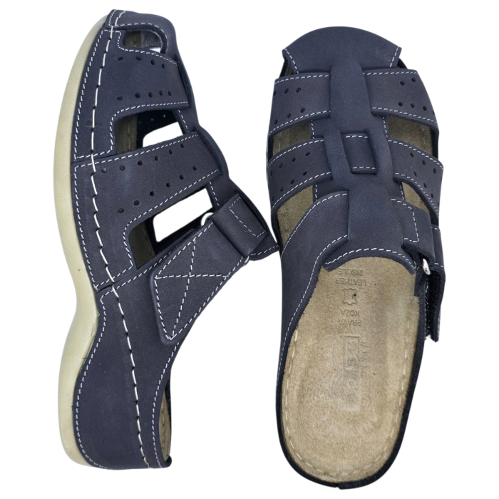 Papuci Doss 691 albastru - dama [4]