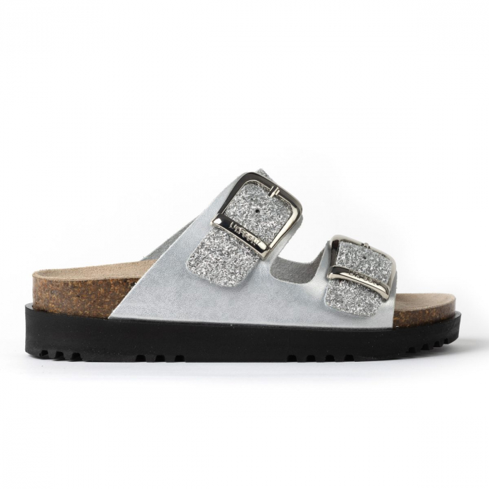 Papuci Dr Feet 16003 argintiu - dama [2]