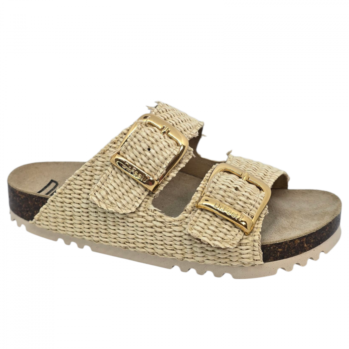 Papuci Dr Feet 16003 natural bej - dama [1]