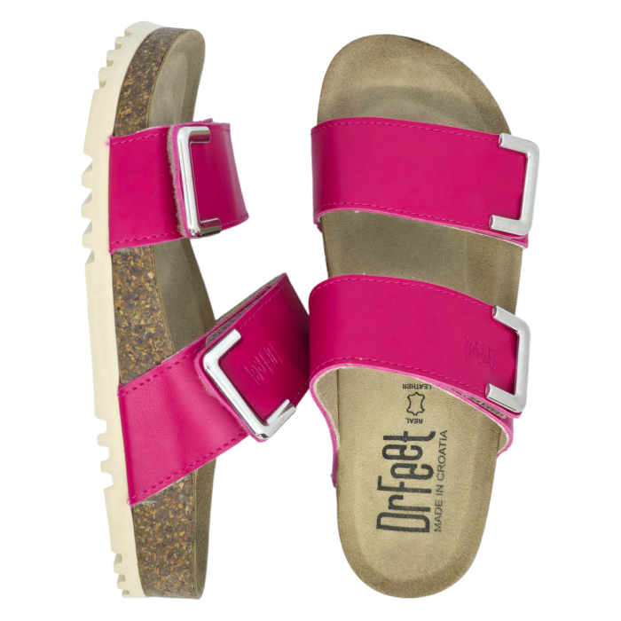 Papuci Dr Feet 16016 pink - dama [4]