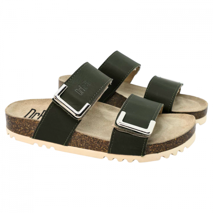 Papuci Dr Feet 16016 verde - dama [2]