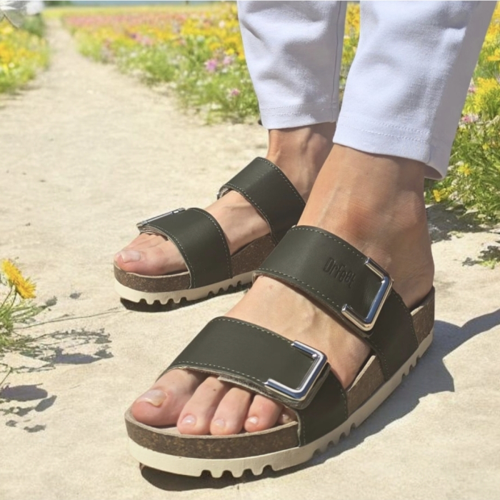 Papuci Dr Feet 16016 verde - dama [6]