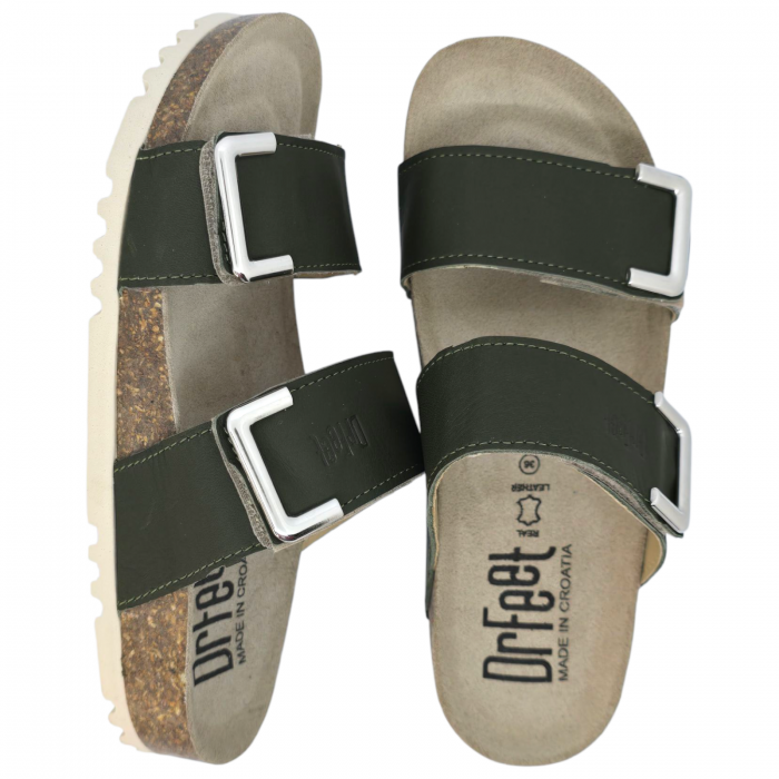 Papuci Dr Feet 16016 verde - dama [5]