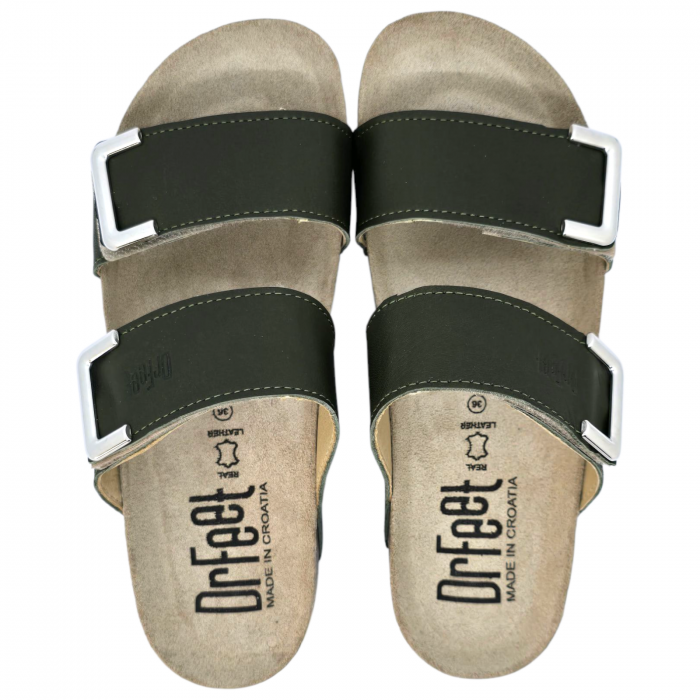 Papuci Dr Feet 16016 verde - dama [4]