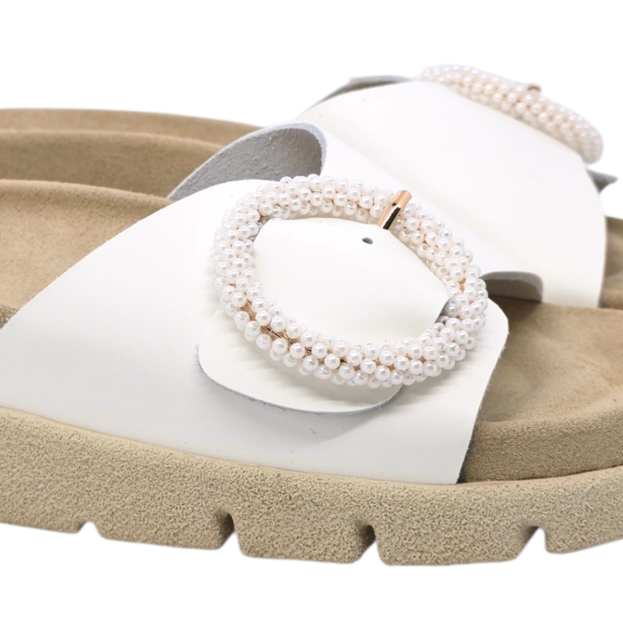 Papuci Dr Feet 16028 alb - dama [3]
