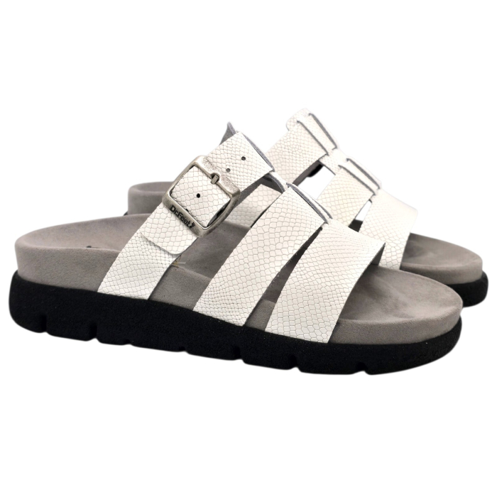 Papuci Dr Feet 16030 alb - dama [2]