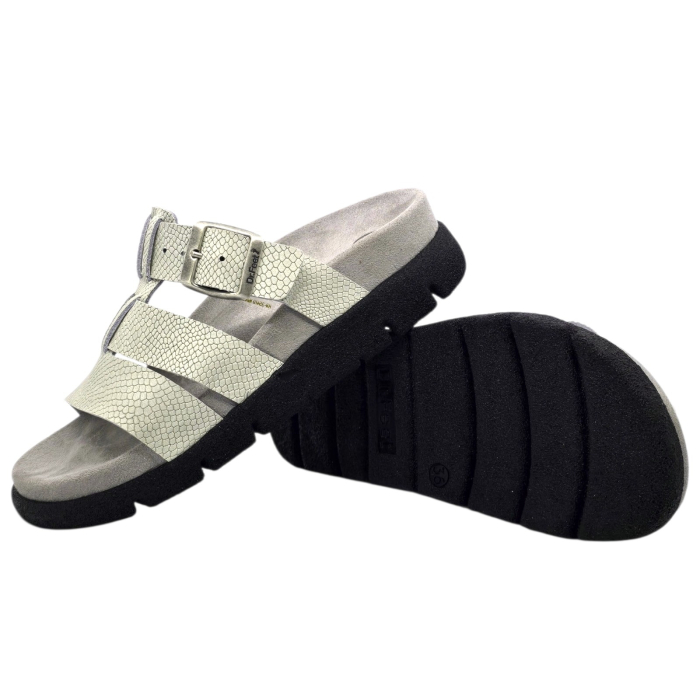 Papuci Dr Feet 16030 gri deschis - dama [4]