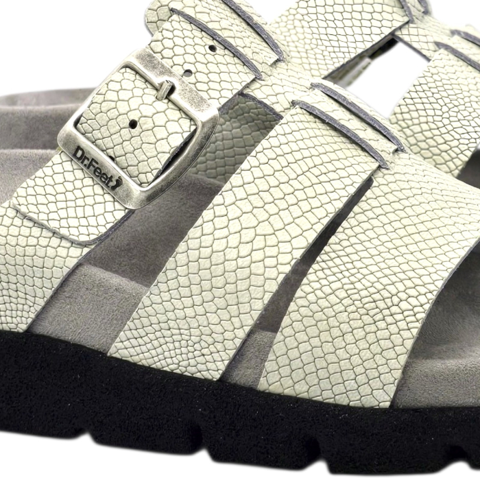 Papuci Dr Feet 16030 gri deschis - dama [3]