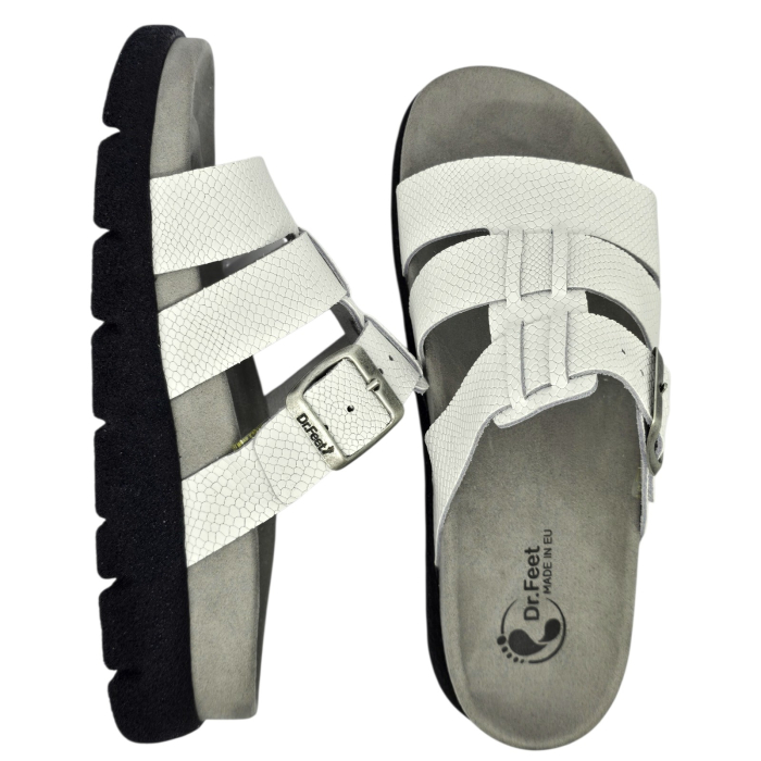 Papuci Dr Feet 16030 gri deschis - dama [6]