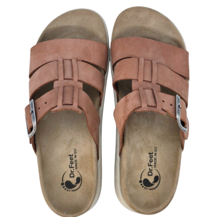 Papuci Dr Feet 16030 maro deschis - dama [4]