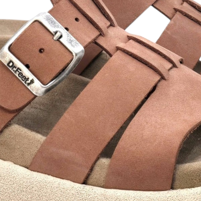 Papuci Dr Feet 16030 maro deschis - dama [6]