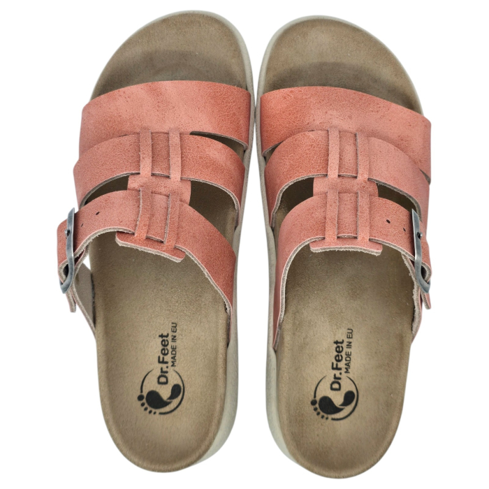 Papuci Dr Feet 16030 portocaliu - dama [5]