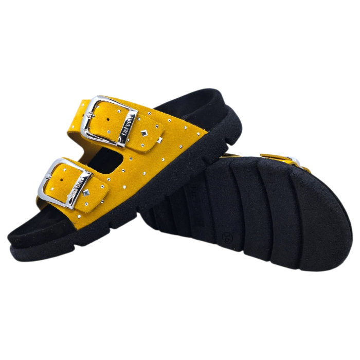 Papuci Dr Feet 16034 galben mustar - dama [3]