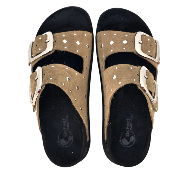 Papuci Dr Feet 16034 maro deschis - dama [4]