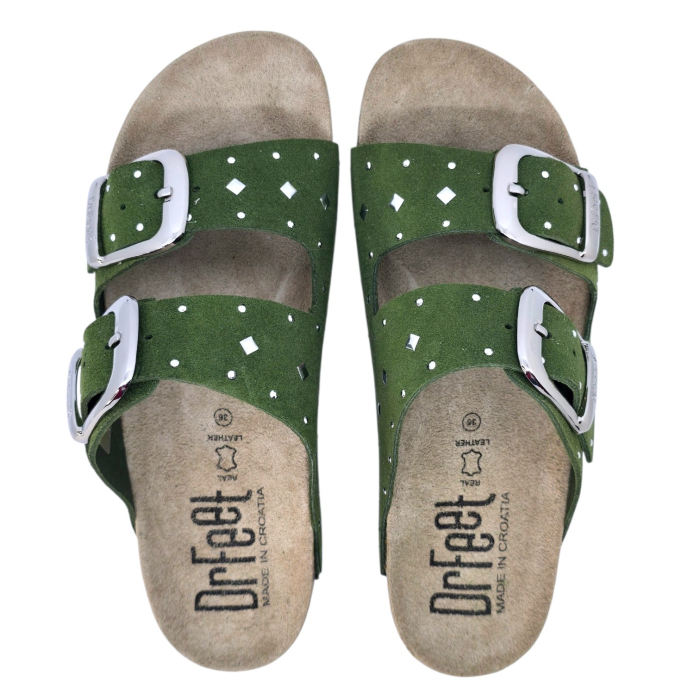 Papuci Dr Feet 16034 verde - dama [3]