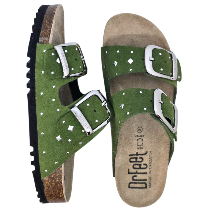Papuci Dr Feet 16034 verde - dama [4]