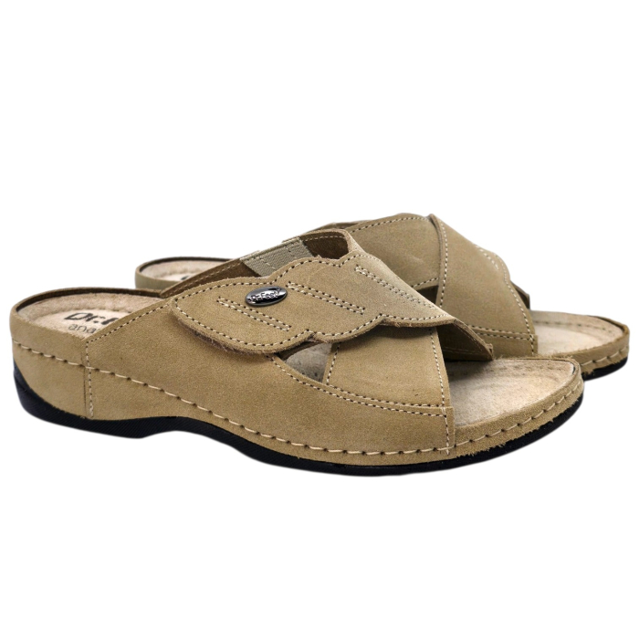 Papuci Dr Feet 2085 maro deschis - dama [2]