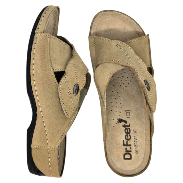 Papuci Dr Feet 2085 maro deschis - dama [5]