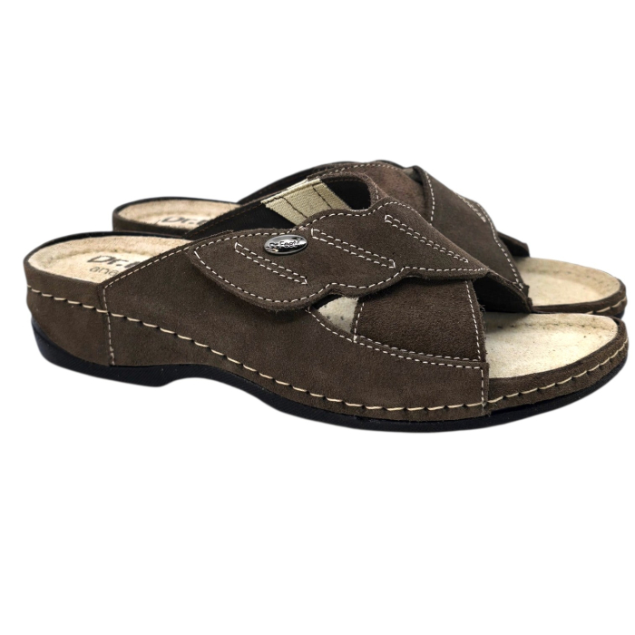 Papuci Dr Feet 2085 maro inchis - dama [2]