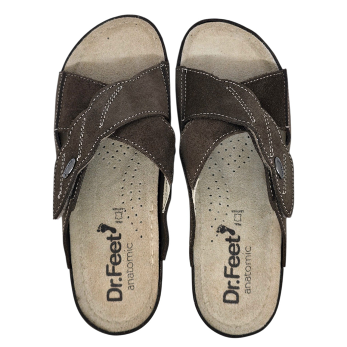 Papuci Dr Feet 2085 maro inchis - dama [4]