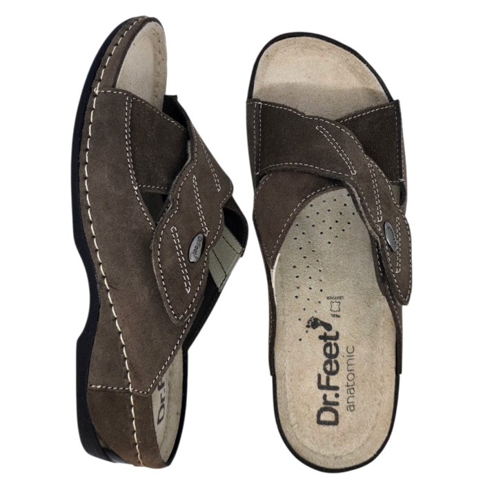 Papuci Dr Feet 2085 maro inchis - dama [5]
