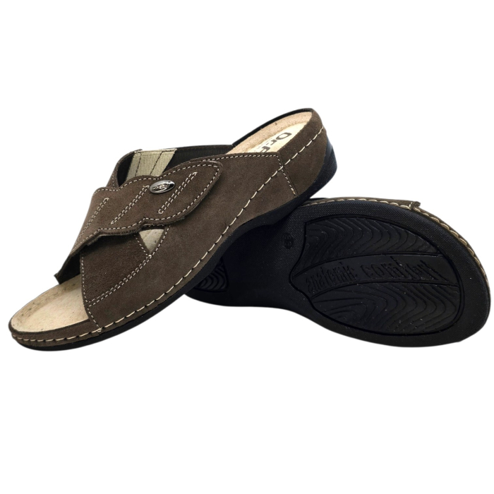 Papuci Dr Feet 2085 maro inchis - dama [3]