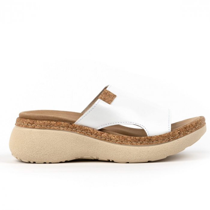 Papuci Dr Feet 21005 alb - dama [2]