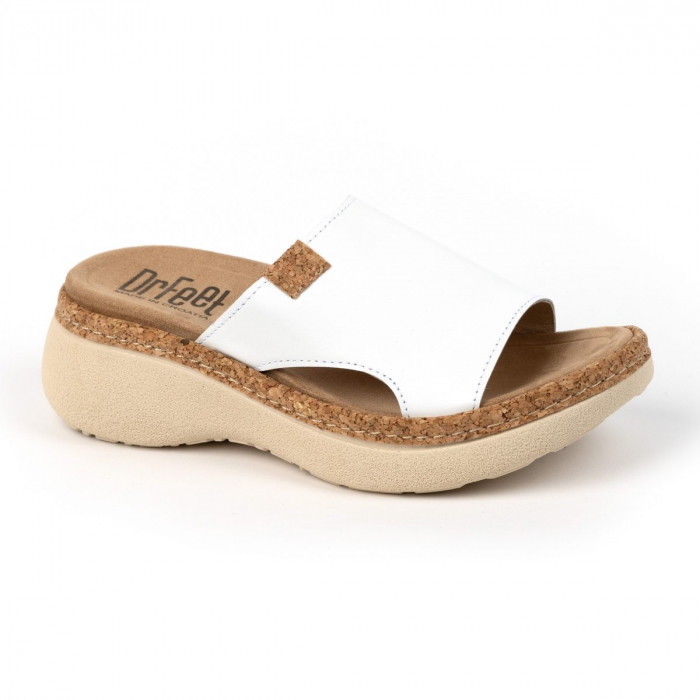 Papuci Dr Feet 21005 alb - dama [3]