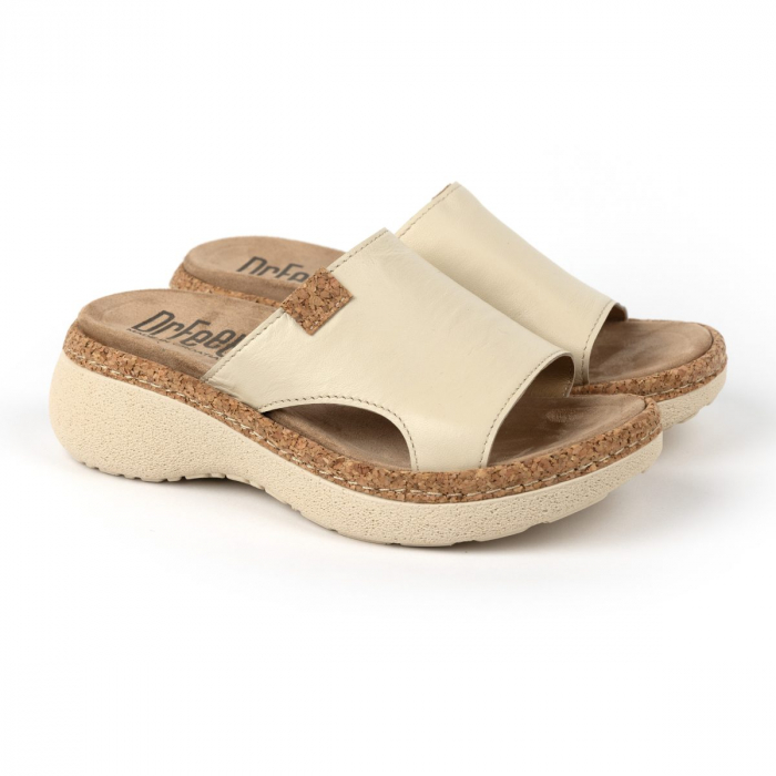 Papuci Dr Feet 21005 beige - dama [3]