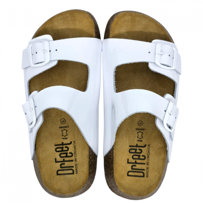 Papuci Dr Feet 23003 alb - dama [4]