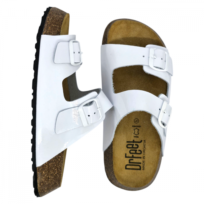 Papuci Dr Feet 23003 alb - dama [5]