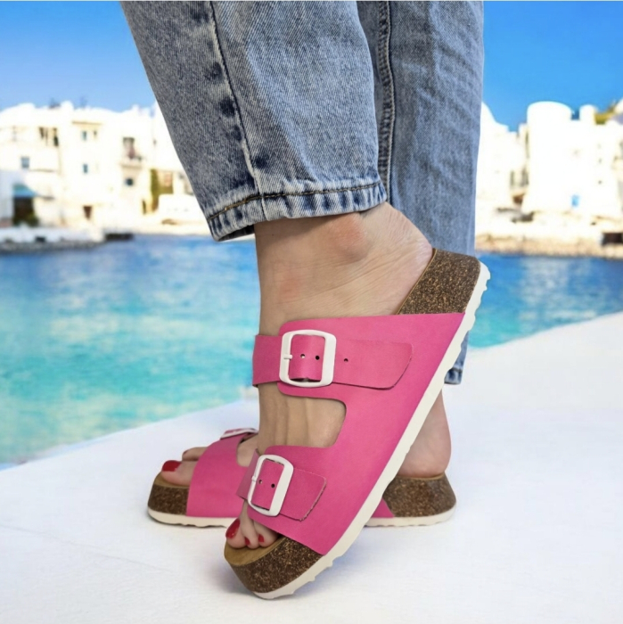 Papuci Dr Feet 23003 pink - dama [6]