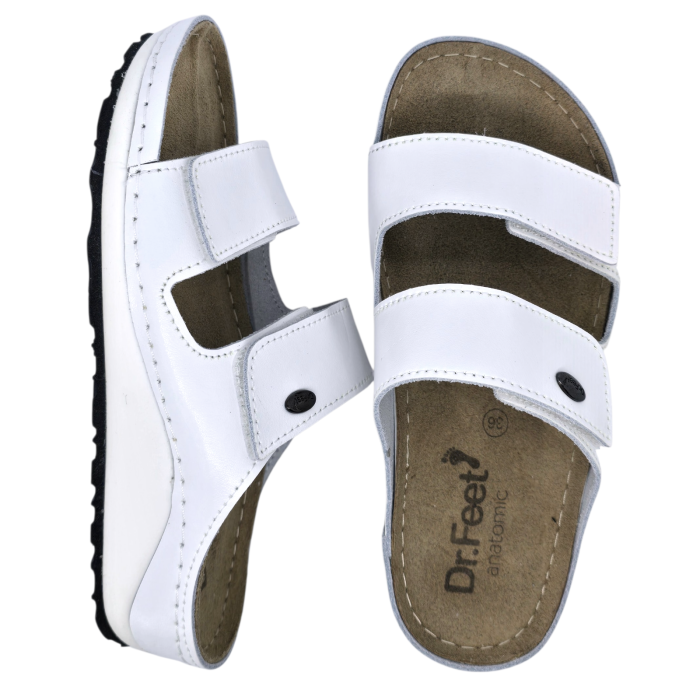 Papuci Dr Feet 4001 alb - dama [5]