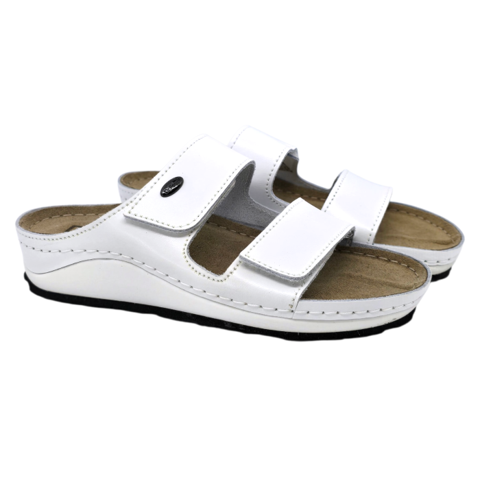 Papuci Dr Feet 4001 alb - dama [2]