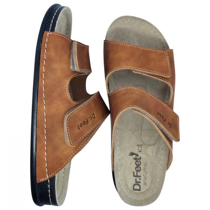 Papuci Dr Feet 8003 maro - barbati [6]