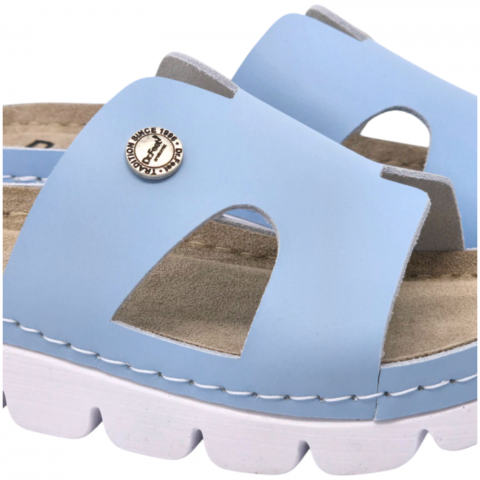 Papuci Dr Feet 9000 albastru deschis - dama [3]