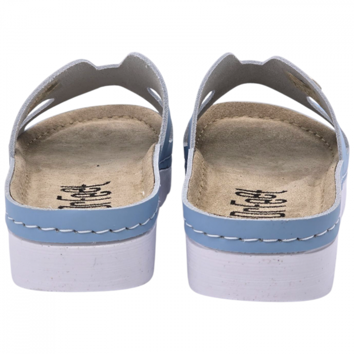 Papuci Dr Feet 9000 albastru deschis - dama [4]