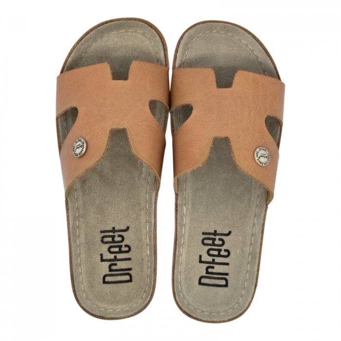 Papuci Dr Feet 9000 maro deschis - dama [5]
