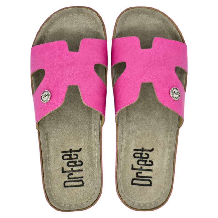 Papuci Dr Feet 9000 pink - dama [5]