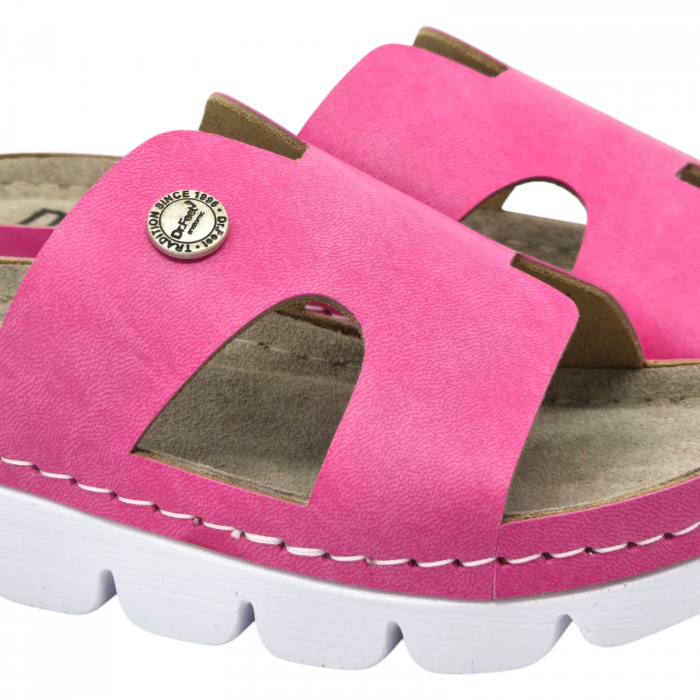 Papuci Dr Feet 9000 pink - dama [3]