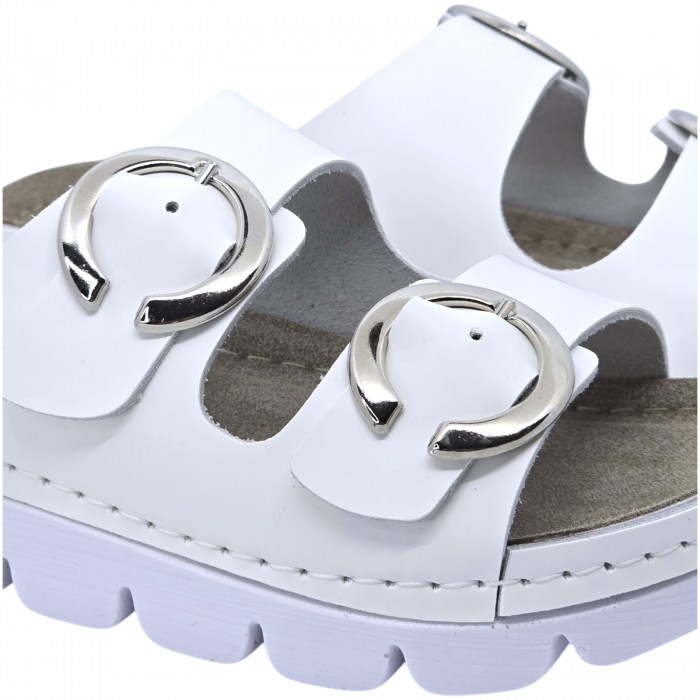 Papuci Dr Feet 9002 alb - dama [3]