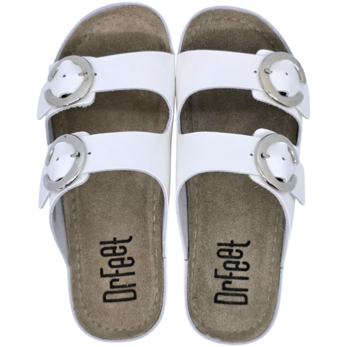 Papuci Dr Feet 9002 alb - dama [5]