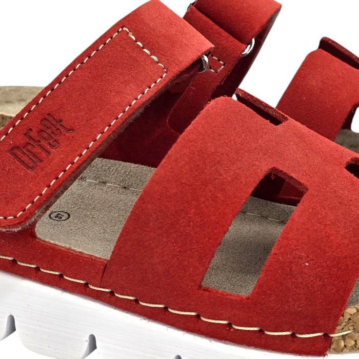 Papuci Dr Feet 9018 rosu - dama [5]
