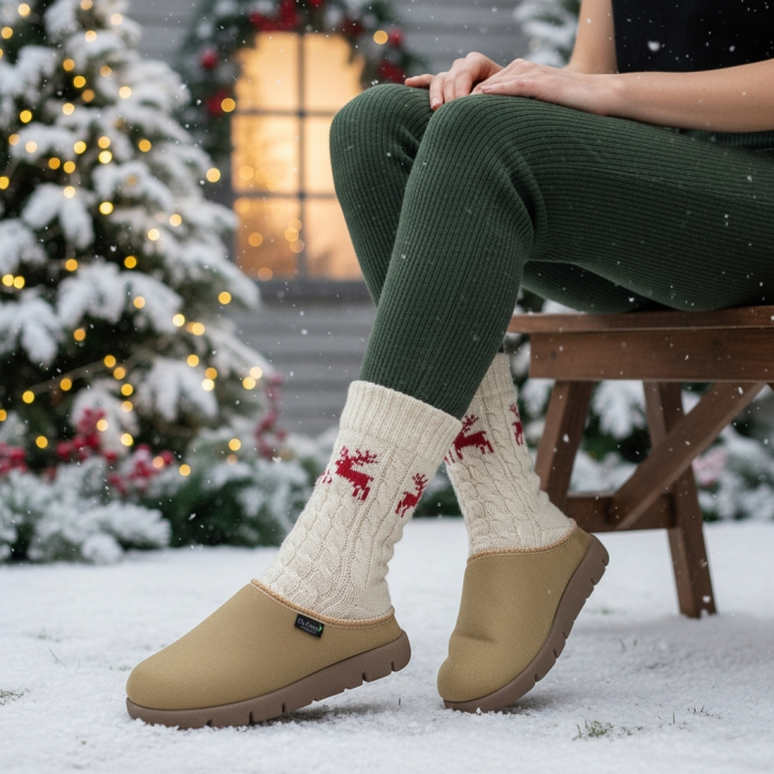 Saboti caldurosi Dr Feet 24004 maro - dama [8]