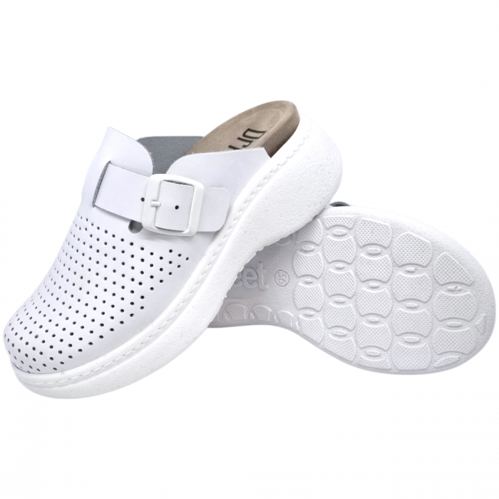 Saboti Dr Feet 21010 alb - dama [4]
