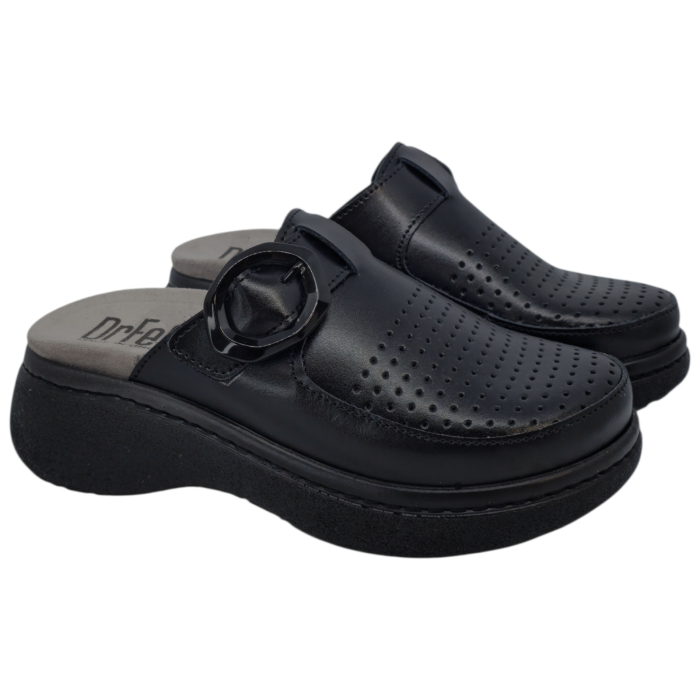 Saboti Dr Feet 21011 negru - dama [2]