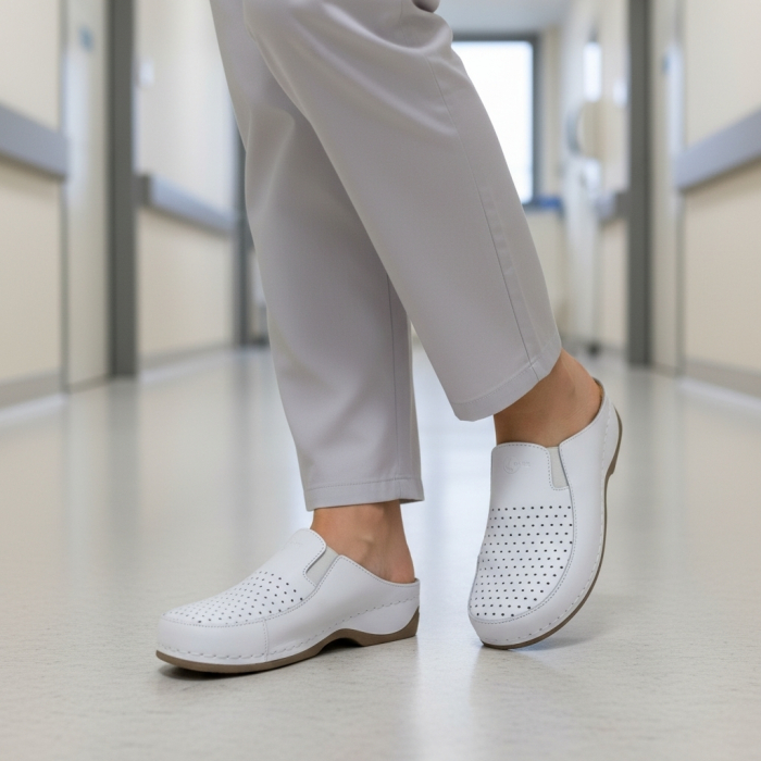 Saboti Dr Feet 2106 alb - dama [8]