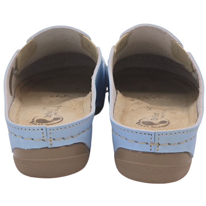Saboti Dr Feet 2106 albastru deschis - dama [7]