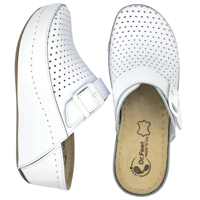 Saboti Dr Feet 3021 alb - dama [7]